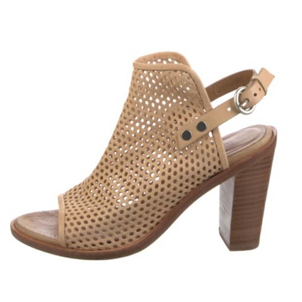 Rag & Bone Cream Wyatt Perforated Heels Sz. 39.5 (US 9.5)